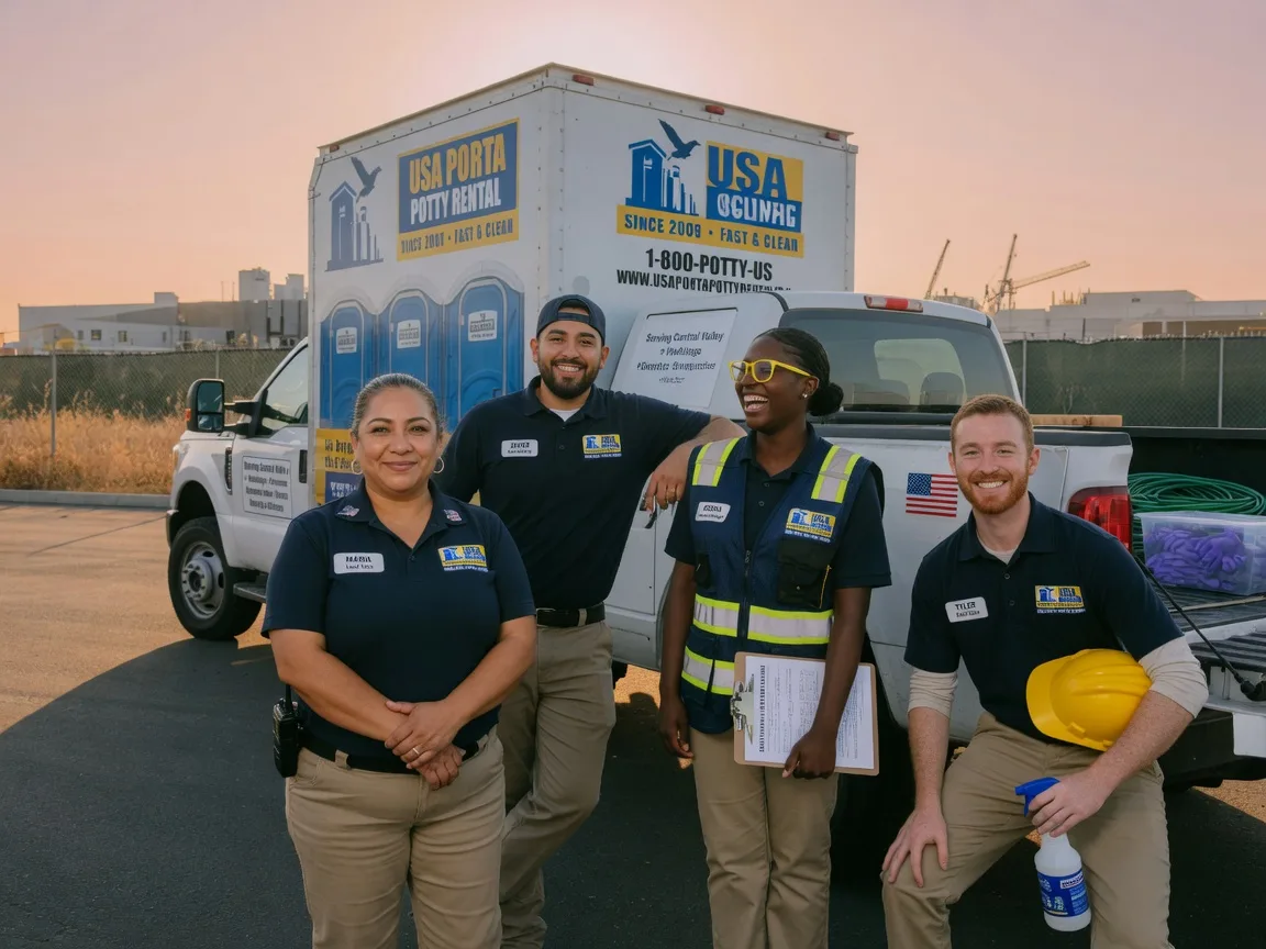 Porta Potty Rental company in Napa, CA